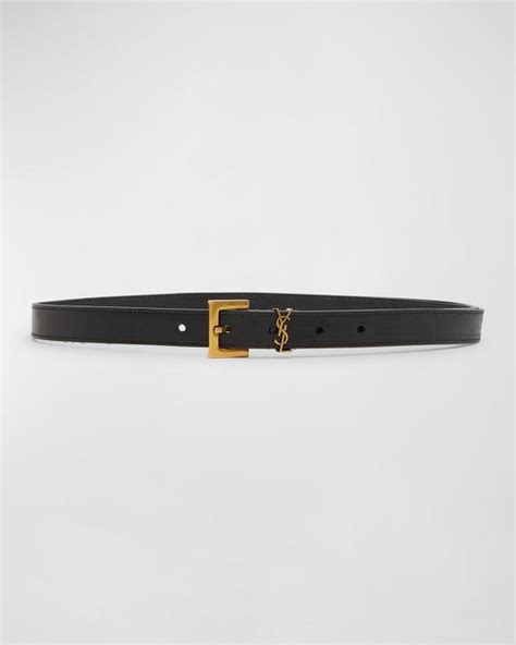 ysl thin black belt|y belt authentic.